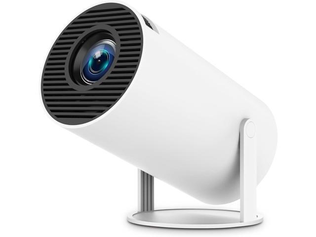 Mini Projector with WIFI 6 and Bluetooth, 4K 1080P Support Portable Projector, Built-in App, Android 11, 150 ANSI, Auto Keystone Correction,...