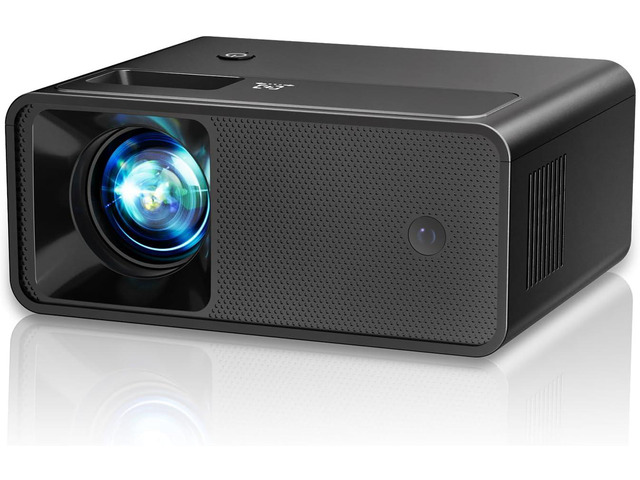 Mini Projector for iPhone, ELEPHAS 2025 Updated Portable Phone Projector, 1080P Supported Small Movie Projector, Compatible with Android/iOS, TV...