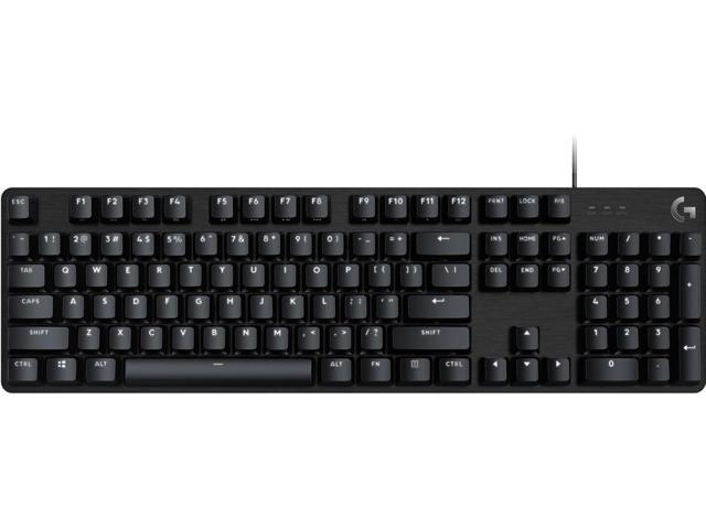 G413 SE Full-Size Mechanical Gaming Keyboard - Backlit Keyboard with Tactile Mechanical Switches, Anti-Ghosting, Compatible with Windows, macOS -...