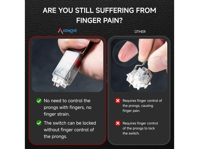 P10 2-in-1 Switch Puller Keycap Puller for Mechanical Keyboard, 304 Stainless Steel Key Switch Keycap Puller, Easily Remove and Replace Gaming...