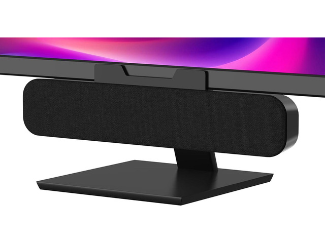Computer Speakers for Desktop Pc, Monitor Speakers for Laptop,Pc Speakers with Loud Sound,Volume Control Easily Clamps to Monitors(USB-C to USB...