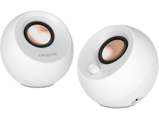 Pro Minimalist 2.0 USB-C Computer Speakers with Bluetooth 5.3 and Customizable RGB Lighting, Clear Dialog and BassFlex Tech, USB Audio, Headset...