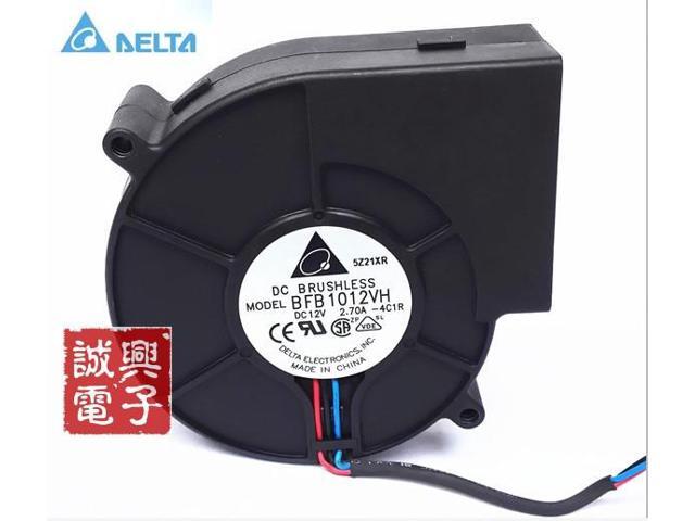 1pcs Industrial Blower Fan for BFB1012VH 9733 DC 12V 2.7A Winds of Turbofan 3-Pin 3P photo