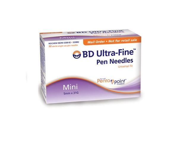 UPC 382903208821 product image for BD Ultra-Fine Mini Pen Needles 31G 3/16 inch - 90 ea | upcitemdb.com