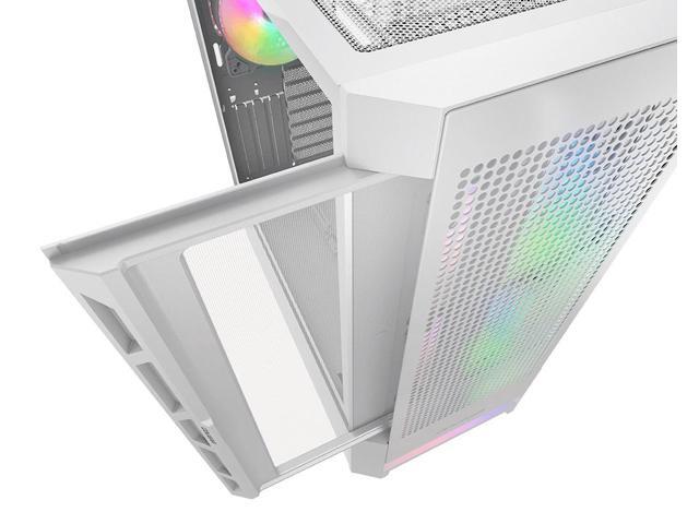Cougar Airface RGB White Mid Tower Computer Case with Mesh Front Panel