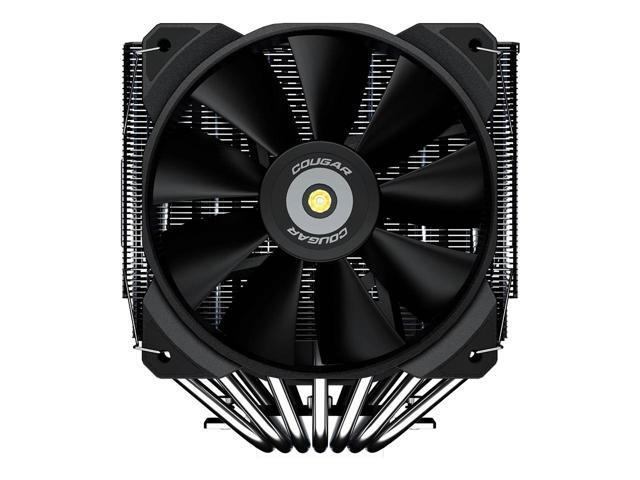 Cougar FORZA 135 Superior Dual Tower Air Cooler with 7 Heat Pipes paired with 2 High-performance Fans