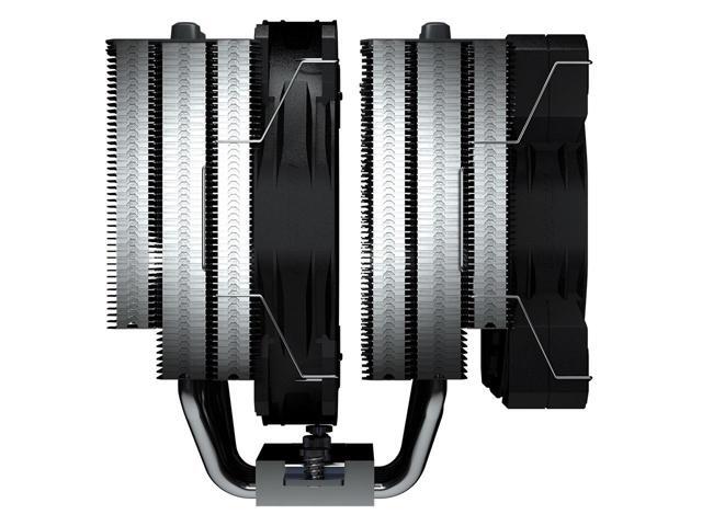Cougar FORZA 135 Superior Dual Tower Air Cooler with 7 Heat Pipes paired with 2 High-performance Fans