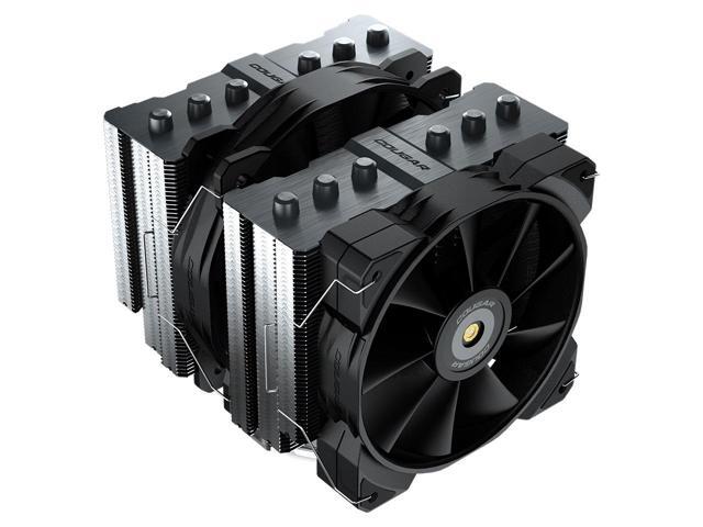 Cougar FORZA 135 Superior Dual Tower Air Cooler with 7 Heat Pipes paired with 2 High-performance Fans