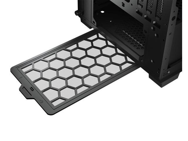 COUGAR DuoFace Pro RGB Black ATX Mid Tower Gaming Case, 390mm GPU supported, built-in Front 120mm ARGB Fan x3 & Rear 120mm ARGB Fan x1, with Mesh &...