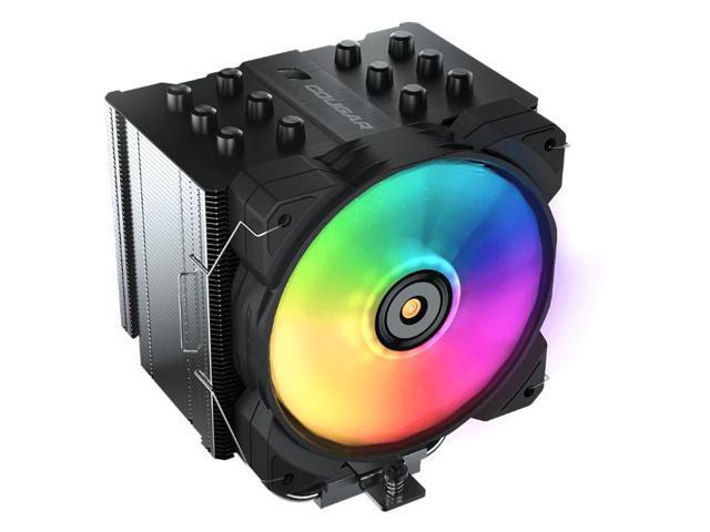 COUGAR FORZA 85 ARGB 120mm HDB Hydro Dynamic Bearing Premium Single Tower Air Cooler 6 Heat Pipes