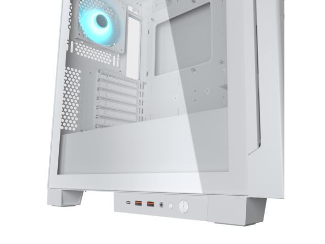 COUGAR AIRFACE ECO RGB Gaming Case, 180mm PWM Fans *2 & 120mm ARGB Fan *1 pre-Installed, Modular I/O Panel, Max. Graphics Card Length 390mm,...