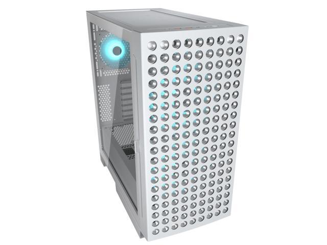 COUGAR AIRFACE ECO RGB Gaming Case, 180mm PWM Fans *2 & 120mm ARGB Fan *1 pre-Installed, Modular I/O Panel, Max. Graphics Card Length 390mm,...