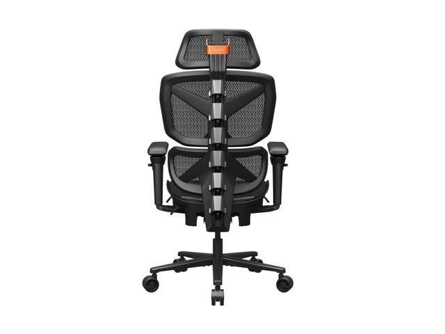 COUGAR Terminator Air Ergonomic Chair - High Back Mesh Office Chair with Adaptive Lumbar Support, 3D Super-Wide Headrest, 3D Armrests,...