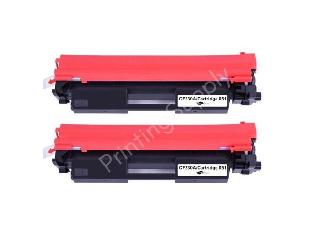 2 Pack New Toner Cartridge For HP 30A CF230A Compatible with HP LaserJet Pro M203dn 203dw MFP M227d 227fdn 227fdw 227sdn