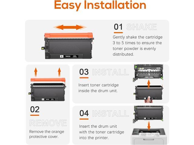 TN920 Black Toner Cartridge Compatible for Brother TN920, Fits for Brother TN-920XL TN-920 for HL-L6210DW HL-L6210DWT HL-L5210DN HL-L5210DW...