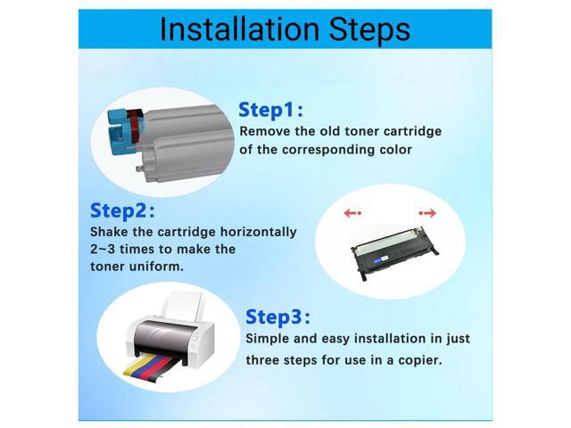 3 Pack CMY CLT-C409S CLT-M409S CLT-Y409S Toner Cartridge Compatible for Samsung CLP-310 CLP-310n CLP-315 CLP-315w CLP-3170 CLX-3170n CLX-3170fn...