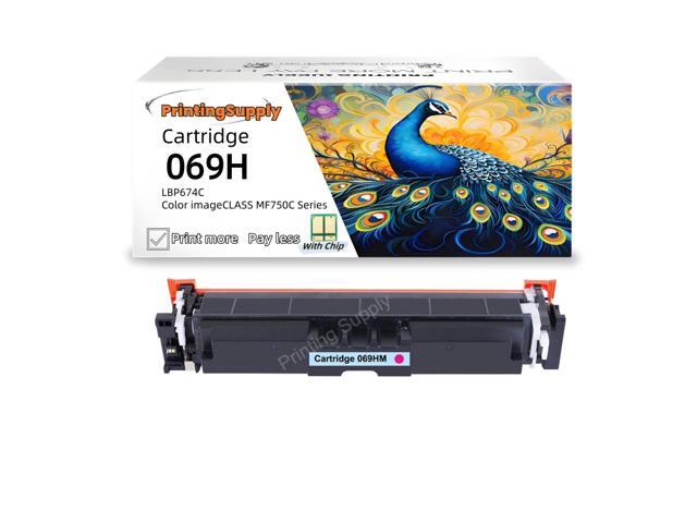 1 Pack 069H Magenta Toner Cartridge With Chip Compatible for Canon 069H imageCLASS MF752Cdw imageCLASS MF753Cdw MF751Cdw MF756Cx LBP673Cdw...