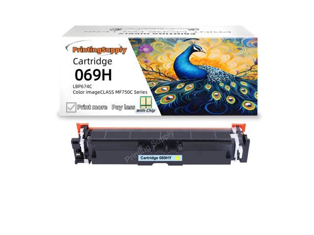 1 Pack 069H Yellow Toner Cartridge With Chip Compatible for Canon 069H imageCLASS MF752Cdw imageCLASS MF753Cdw MF751Cdw MF756Cx LBP673Cdw LBP674Cx...