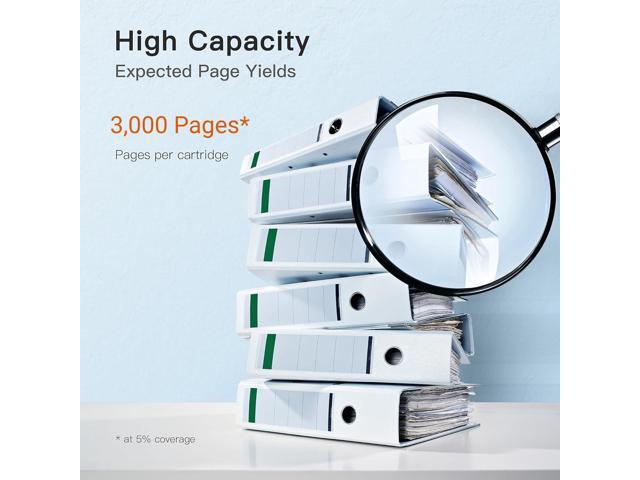 10 Pack 58A Toner Cartridges with Chip Compatible for HP 58A CF258A 58X CF258X Laserjet M428fdw M404 M404n M404dn M404dw M406dn MFP M428fdn M428dw...