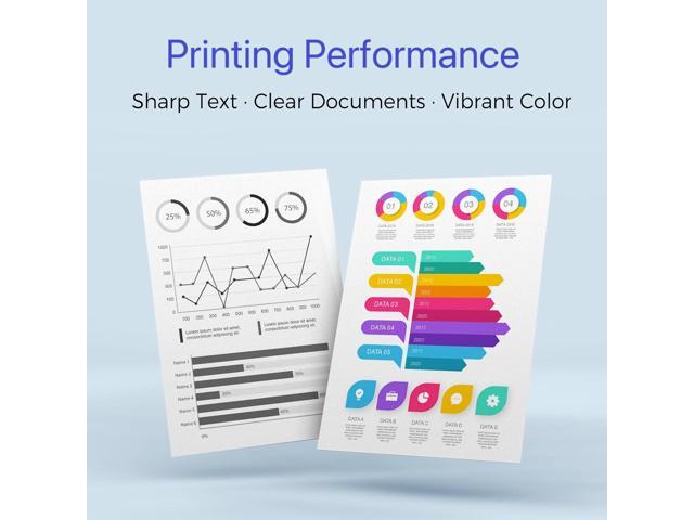 936e 4-Pack B/C/Y/M New High Yield Ink Cartridge Compatible to HP 936e, Work with HP OffieJet 9110, 9120, 9130, 9730 Printers