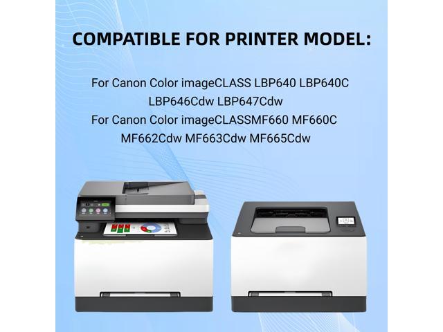 1 Pack High Yield 075H Yellow Toner Cartridge Compatible for Canon 075 075H Work with Canon Color imageCLASS LBP640 LBP640C LBP646Cdw LBP647Cdw...