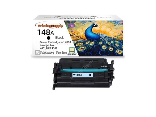 1-Pack Black Toner Cartridge (WITH CHIP) Compatible With HP W1480A For Use With HP LaserJet Pro 4001n, 4001dn, 4001dw, 4101fdn, 4101fdw