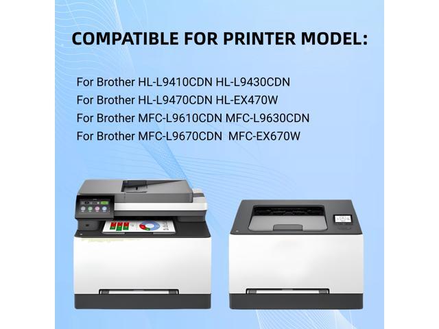 1-Pack High-Yield Magenta Toner Cartridge for Brother TN810XLM (Magenta) Compatible with Brother HL-L9410CDN, HL-L9430CDN, HL-L9470CDN, HL-EX470W,...