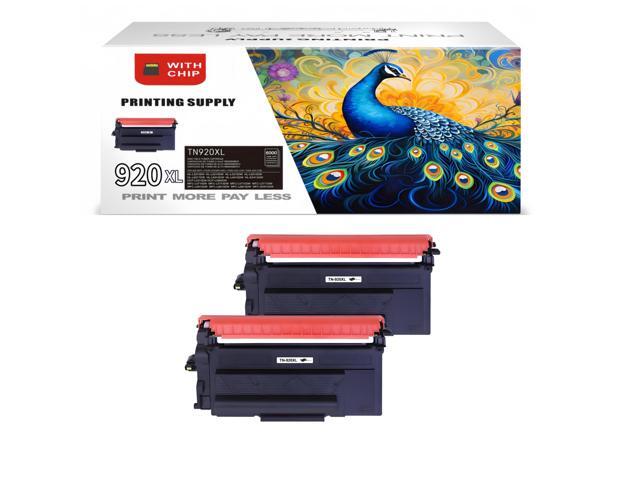 2PK TN920XL Black Toner Cartridge Compatible for Brother TN920 XL TN920, Fits for Brother HL-L6210DW HL-L6210DWT HL-L5210DN HL-L5210DW HL-L5210DWT...