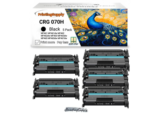 070H Toner Cartridge Compatible for Canon 070H CRG070H CRG-070H Cartridge 070H ImageCLASS/i-SENSYS MF469dw MF467dw MF465dw MF462dw LBP122dw...