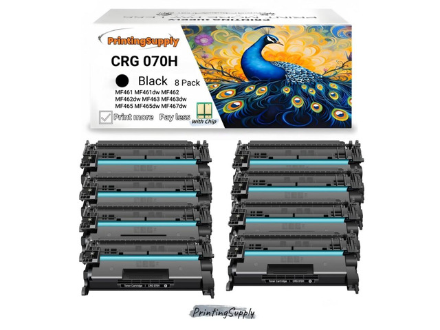070H Toner Cartridge Compatible for Canon 070H CRG070H CRG-070H Cartridge 070H ImageCLASS/i-SENSYS MF469dw MF467dw MF465dw MF462dw LBP122dw...