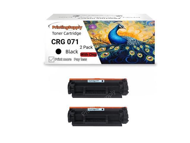 2 Pack 071 Black Toner Cartridge Compatible for Canon 071 CRG 071 CRG-071 Work with Canon ImageClass MF275dw MF274dn MF273dw MF272dw MF271dn...