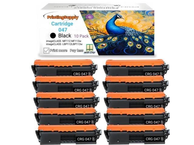 Cartridge 047 Compatible for Canon Cartridge-047 Cartridge 047 CRG-047 Canon imageCLASS MF112 MF113w imageCLASS LBP112 LBP113w With Chip 1,600...
