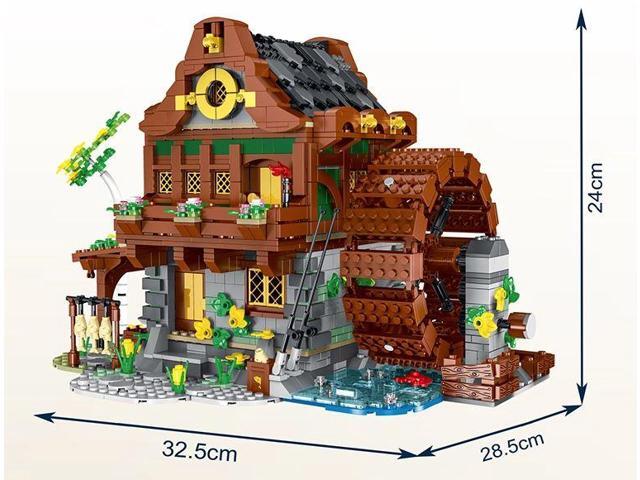Medieval Water Mill Unique No-Name Building Blocks