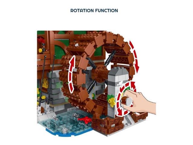 Medieval Water Mill Unique No-Name Building Blocks