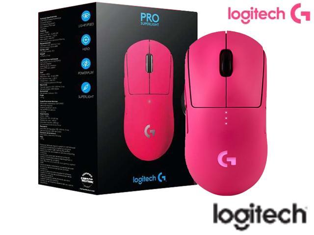 Logitech G Pro Pink Wireless Gaming Mouse, With Esports Grade Performance LIGHTSPEED Wireless HERO 16K Sensor, Pink(limited edition)
