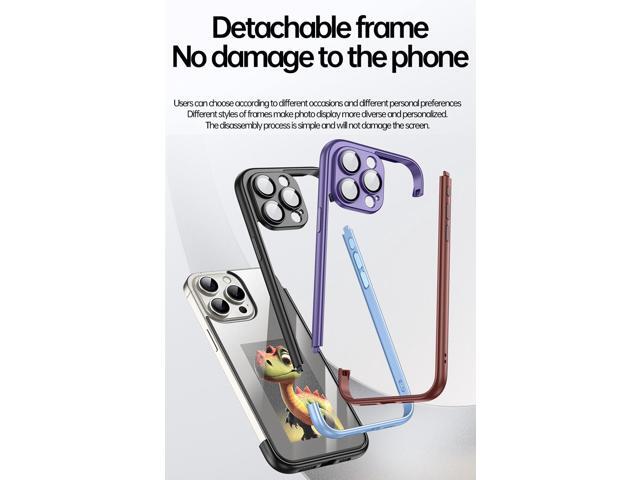 Mericonn NFC Smart E-Ink Screen Phone Case Cover For Apple iPhone 15 Pro Max Plus