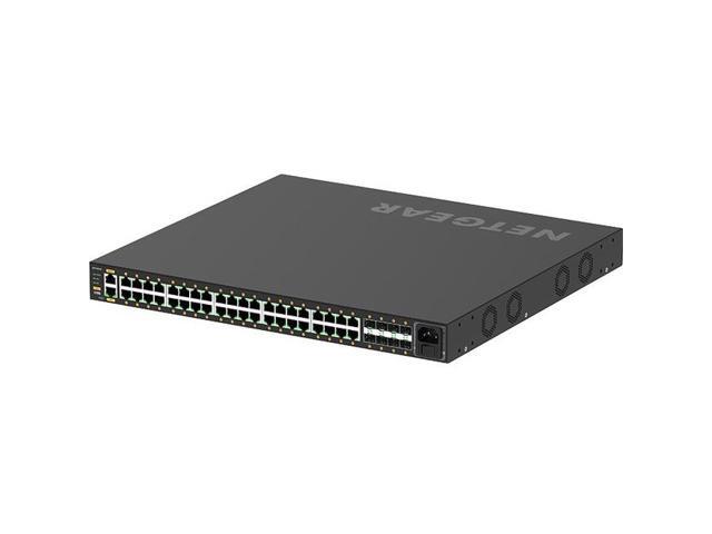 Netgear AV Line M4250 GSM4248PX 40-Port Gigabit PoE+ Compliant Managed AV Switch with SFP+ (960W) - image 9