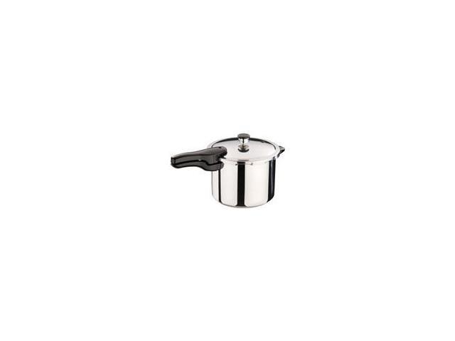 Presto 01365 6-Quart Stainless Steel Pressure Cooker, Deluxe