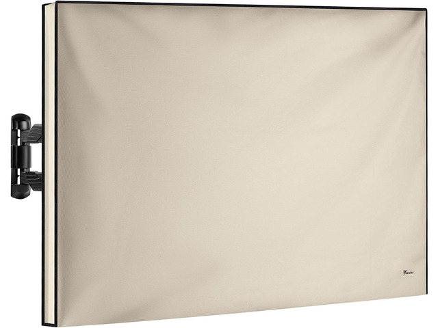Garnetics Outdoor TV Cover 65 Inch Waterproof, Weatherproof TV Enclosures with Smart Shield Screen Protectors, Ideal for Outdoor Use, Moving, and...