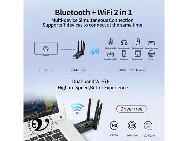 2026 New Essential WiFi USB Ethernet Adapter Basic Network Accessory for Home Office
