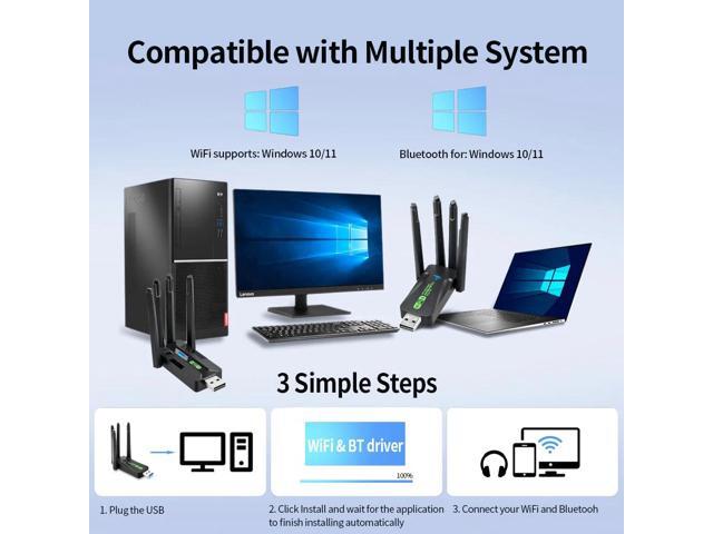 2026 New Essential WiFi USB Ethernet Adapter Basic Network Accessory for Home Office