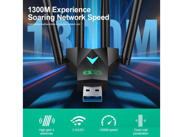 2026 New WiFi Ethernet Adapter High-Speed Network Card for Desktop Computer