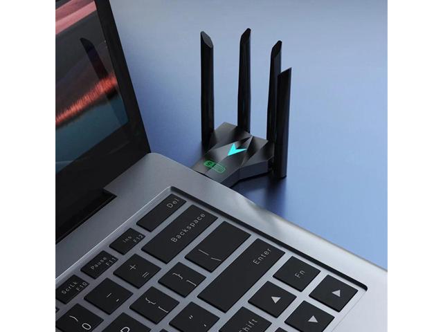USB wireless network card 1300Mbps Gigabit 5G dual-band driver-free Wi-Fi 6 computer wireless receiver Wifi Adapter WiFi Usb 3.0 Adapter Card Wifi...