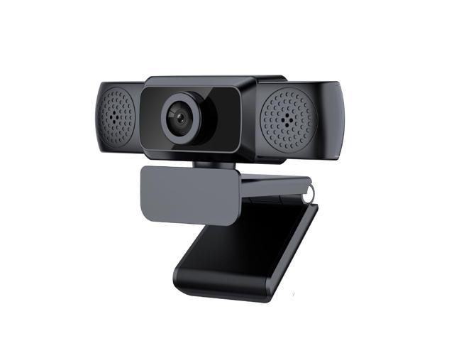 Web Camera Full HD 1080P/30FPS Webcam Live Streaming Camera with Noise Reduction Microphone, Manual Focus, Highest Resolution 1920X1080,95-Degree.