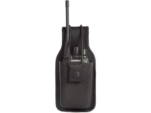 LUITON Radio Holder Radio Holster Baofeng Case Two Way Radio Pouch for Walkie Talkies Nylon Holster for Motorola Kenwood Icom HYT Arcshell Baofeng...
