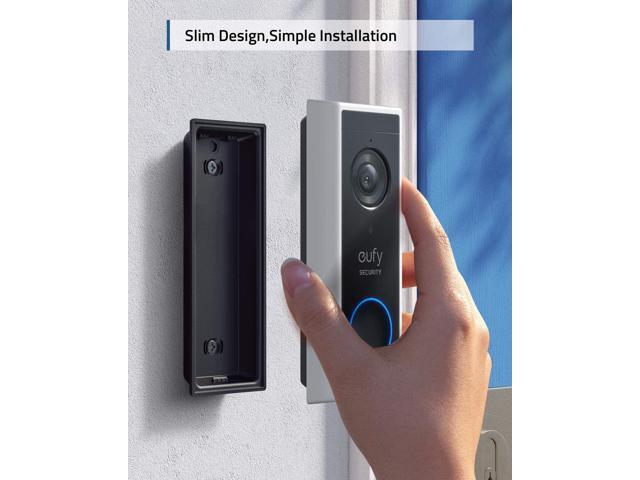 eufy Security, Battery Video Doorbell wireless Kit, Camera Doorbell, Free Wireless Chime, White, Wi-Fi Connectivity, 1080p-Grade Resolution, No...