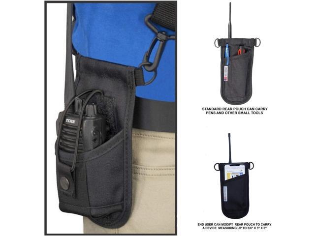 SSRH-500 Shoulder Strap Radio Holster with an Adjustable Radio Pouch That Will Hold a Radio from 4-3/4' up to 8-1/2' Tall. Made in The USA by...