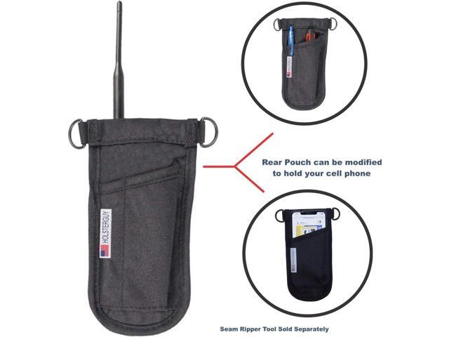 SSRH-500 Shoulder Strap Radio Holster with an Adjustable Radio Pouch That Will Hold a Radio from 4-3/4' up to 8-1/2' Tall. Made in The USA by...
