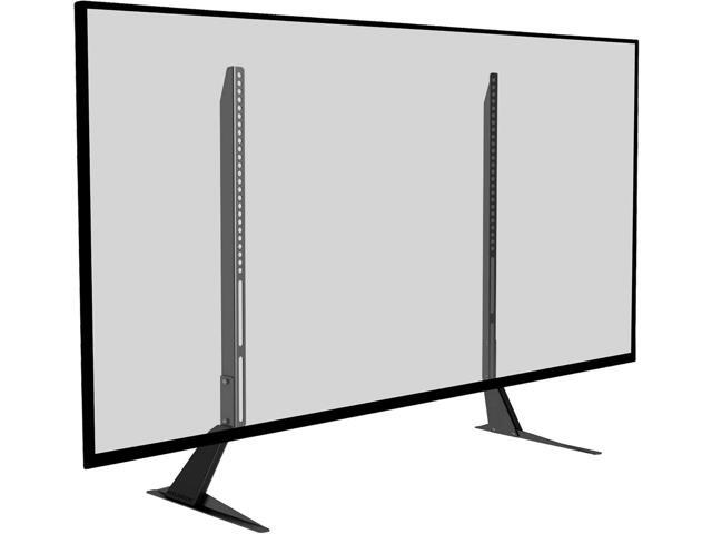Atlantic Table Top TV Stand - Universal Adjustable Table Top TV Stand, Adjust Height, Base Mount for Flat Screen TV up to 42 inch and 66 lbs, PN...