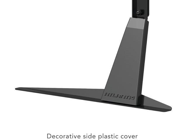 Atlantic Table Top TV Stand - Universal Adjustable Table Top TV Stand, Adjust Height, Base Mount for Flat Screen TV up to 42 inch and 66 lbs, PN...